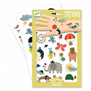 Детские татуировки - Забавные мелочи (Djeco, 09579k)